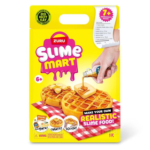 Игровой набор со слаймами Slime Mart серии Shopping Bag – Бельгийские вафли