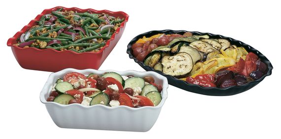 Салатник Cambro 17,5x26x8 см, Красный, 2 л | Зображення 3