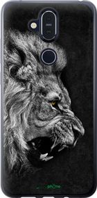 Чохол на Nokia 8.1 Лев "1080u-1620-2448"