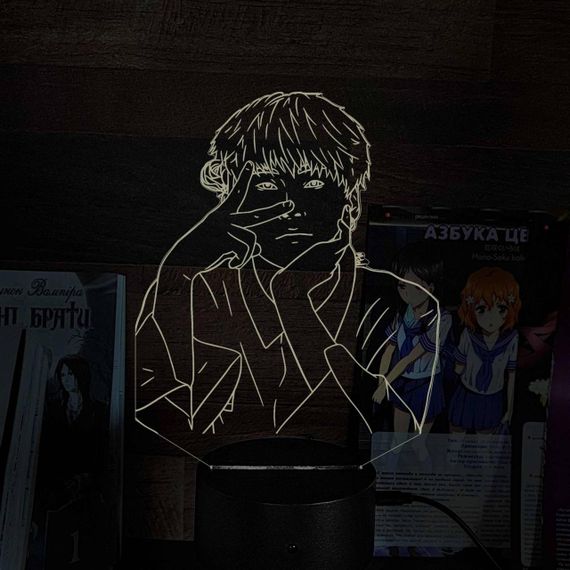 Акриловый светильник-ночник Мин Юнги белый tty-n001511