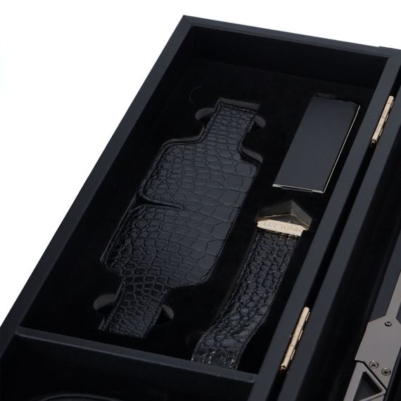 БДСМ-набор LOCKINK All-in-1 BDSM Play Kit - Crocodile Leather | Зображення 3