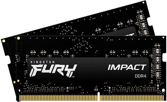 Пам&#039;ять ноутбука Kingston DDR4 16GB KIT (8GBx2) 3200 FURY Impact KF432S20IBK2/16 | Зображення 7