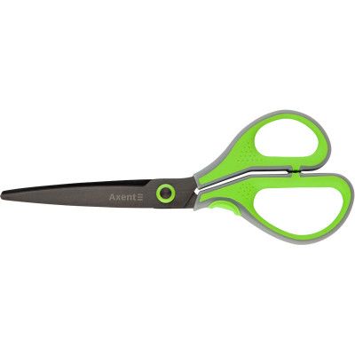 Ножницы Axent Titanium Lite 19 см Серо-салатовые (6406-09-A)