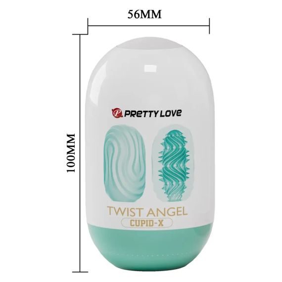 Мастурбатор-яйцо TWIST ANGEL Sex Aura | Зображення 3