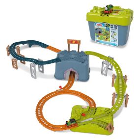 Паровозик Томас и друзья Детская железная дорога Fisher-Price Thomas & Friends Percy’s Connect & Build Track Bucket