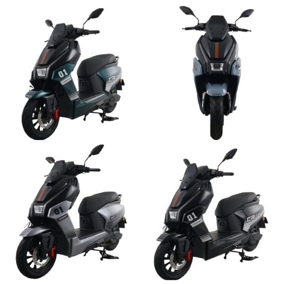 Електроскутер Crosser CR-22 2500W 72V 35Ah Graphene, до 80 км, 65 км/год, сучасний міський електроскутер