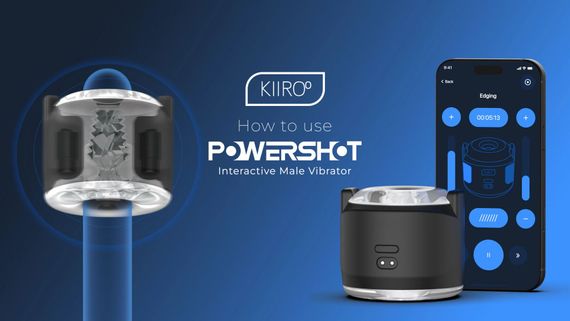 Інтерактивний мастурбатор 2в1 з вібрацією KIIROO PowerShot, компактний, 2 вібромотори | Зображення 7