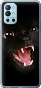 Чехол на OnePlus 9R Чёрная кошка "932u-2326-17620"