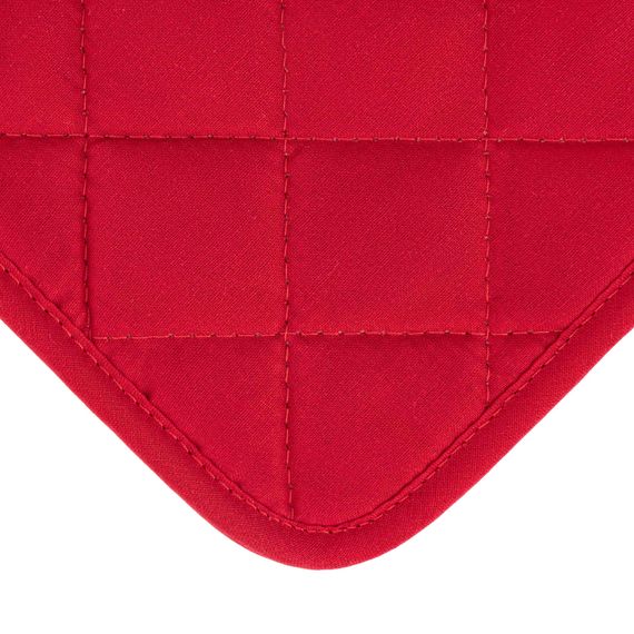 Прихватка Ardesto Christmas Gingerbread 18х20см, 100% поліестер (верх), 100% бавовна (низ), червоний (ART04HG) | Зображення 1