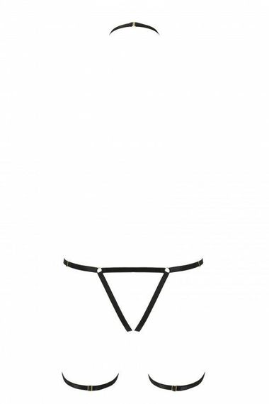 Портупея-стрепи на все тіло Passion Exclusive BRENDA L/XL, black sexstyle | Зображення 1