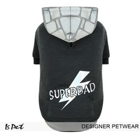 Толстовка для собак Is Pet "Superbad" серый