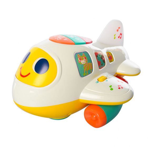 Детский музыкальный самолет 6103 с регулировкой громкости | Зображення 3