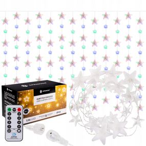 Гірлянда бахрома вулична (зовнішня) Springos 2 м 136 LED Pilot CL4008 Mix