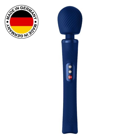 Вібромасажер Fun Factory VIM Vibrating Wand midnight blue, суперпотужний та легкий, до 6 годин роботи | Зображення 8