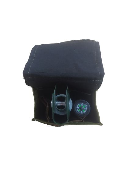 Складна міні лопата MFH М&М Олива в чохлі Мультикам (213784) | Зображення 2