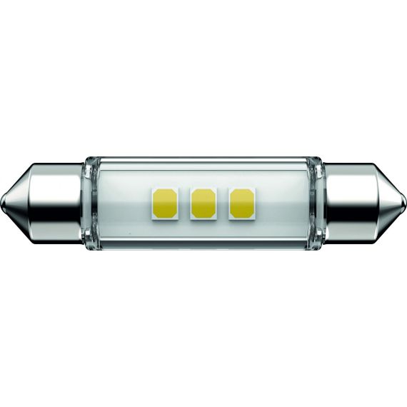 Світлодіодна лампа PHILIPS 11866CU70X1 C5W LED Ultinon Pro7000 Festoon SV8.5 WHITE 6000K 43mm 12V (1 шт) | Зображення 3