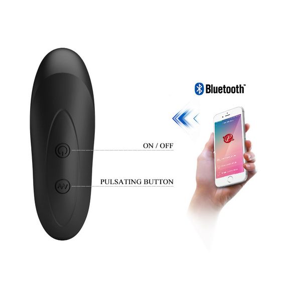 Масажер простати - Pretty Love Archenemy Pulsator Black (App) Sex Aura | Зображення 8