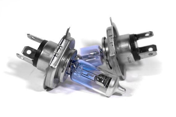 Комплект галогеновых ламп Tungsram H4 60/55W 12V (2 шт./пластикбокс) Megalight Ultra +200% 50440XHU | Зображення 3
