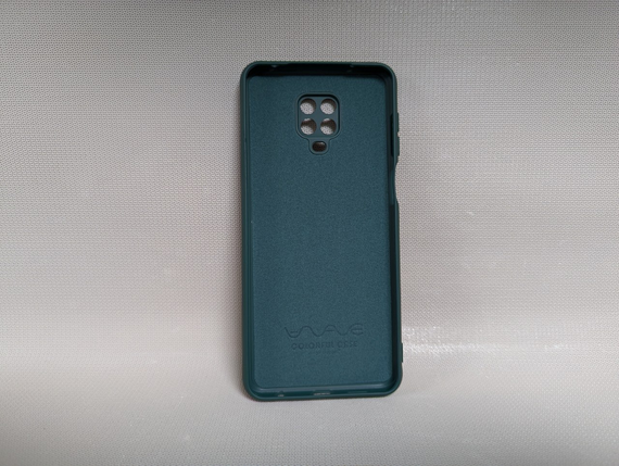 Xiaomi Redmi Note 9s | Протиударний чохол Wave | Soft Touch | Зелений | Зображення 1