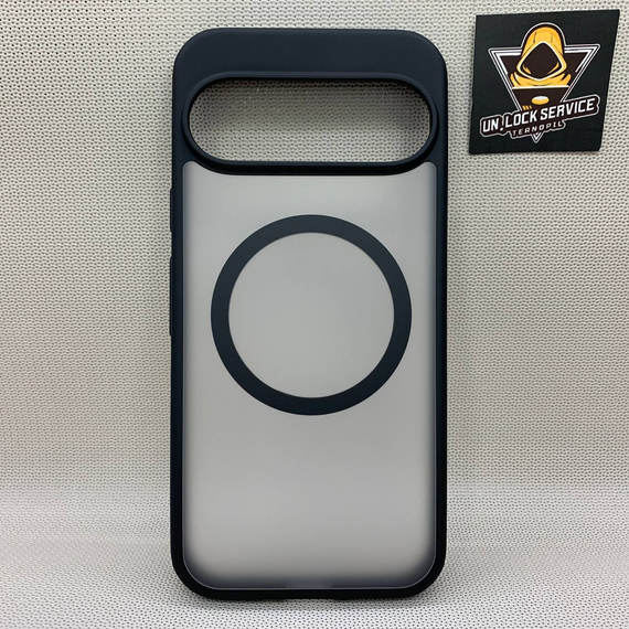 Чохол Google Pixel 9 Wlons Hybrid MagSafe Матовий Протиударний Черный