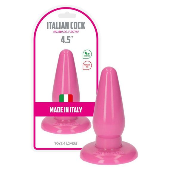 Анальна пробка - Toyz4lovers Italian Cock 4,5" Sex Aura | Зображення 4