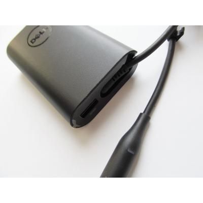Блок живлення до ноутбуку Dell 50W 19.5V, 2.31A, роз'єм 7.4/5.0 (pin inside) + USB5V/1A, Ov (PA45W16-BA / A40318) (PA45W16-BA / A40318) | Зображення 2