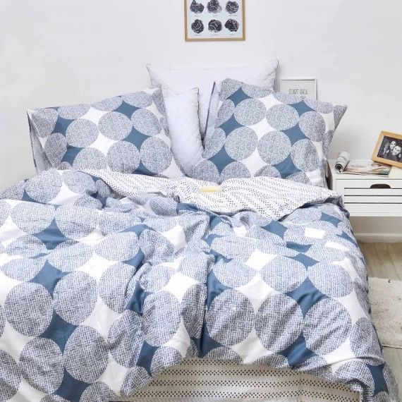 Постільна білизна полуторна Viluta Сатин Twill 522-1-5 210х143 см