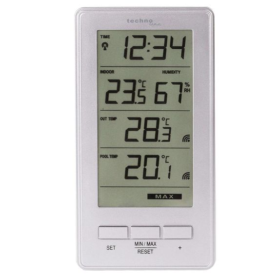 Термогігрометр Technoline WS9069 IT Silver (WS9069) | Зображення 2