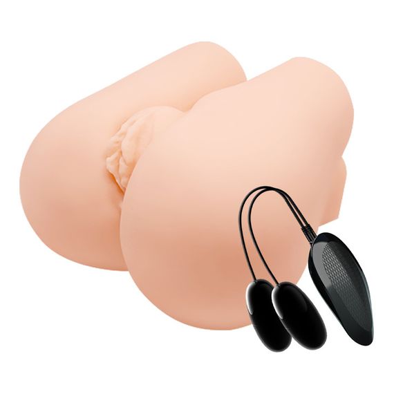 Мастурбатор CRAZY BULL Realistic Vagina and Anal Vibrating Sex Aura