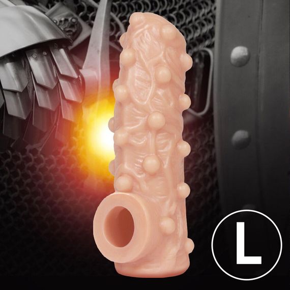 Насадка на член Kokos Nude Sleeve NS 003 L Sex Aura | Зображення 1