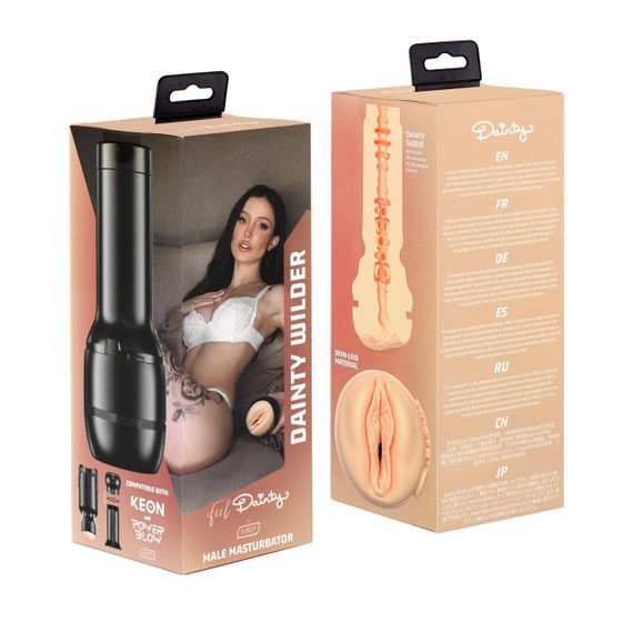 Мастурбатор Kiiroo Feel Dainty Wilder PBC сумісний з PowerBlow і Keon Sex Aura | Зображення 7