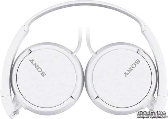 Наушники Sony MDR-ZX110AP On-ear Mic White (MDRZX110APW.CE7) | Зображення 1