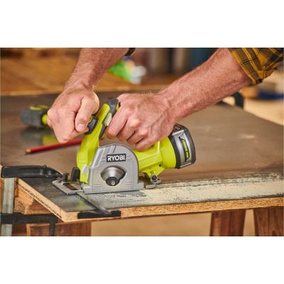 Дисковая пила Ryobi R18MMS-0, 18В ONE+, диск 85мм (без АКБ та ЗП) (5133004515) | Зображення 7