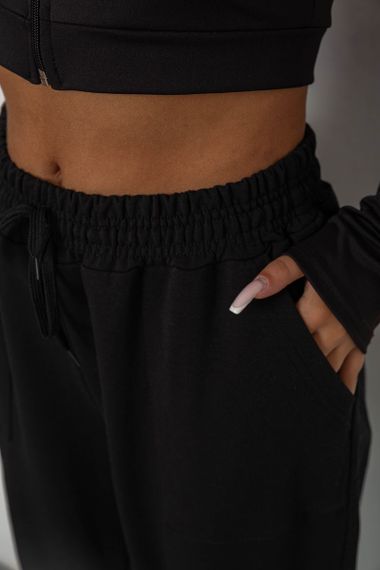 Спортивные штаны женские, цвет черный, 238R347-5 | Зображення 4