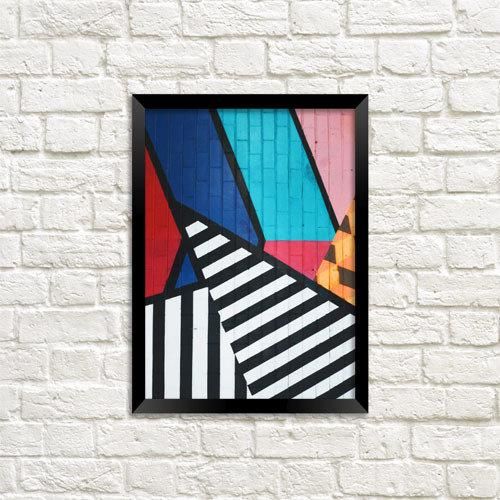 Постер в рамке Исскуство 21x30 см, A4 (MT4_ART019_BL)