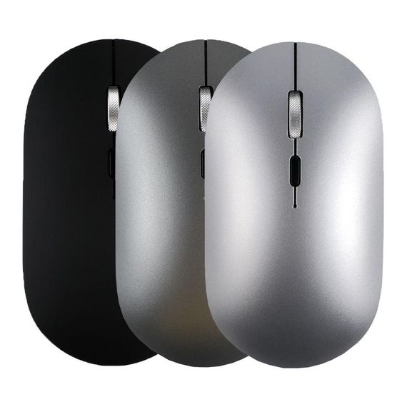 Бездротова Миша TWolf X2 Rechargeable 2.4G Колір Срiбло | Зображення 1