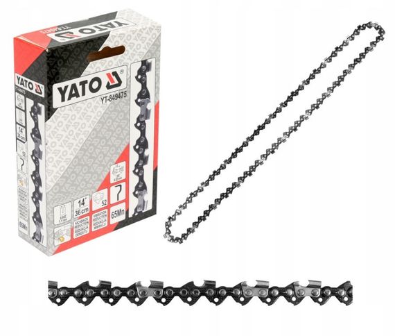 Цепь для пилы 14"/36 см 52 звена 3/8" 0,043" YATO YT-849475