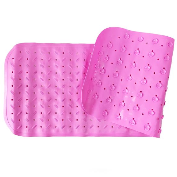 Килимок у ванну на присосках MGZ-0901(Pink) 35х95 см | Зображення 1