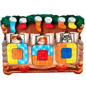 Деревянный сортер "Животные в кроватке" PSD302 (ПСД302)