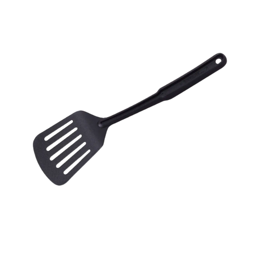 Лопатка кухарська пластик 32см з прорізами 5021 KAMILLE