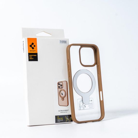 Чохол для смартфона Spigen AAA Magnetic Ring for Apple iPhone 16 Pro Brown | Зображення 3