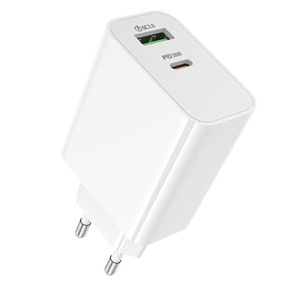 МЗП Borofone BA108A Stellar PD30W+QC3.0 (1USB-A/1C) White