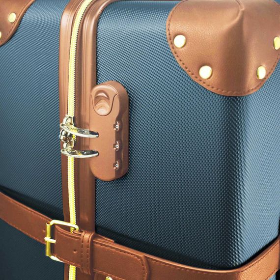 Валіза Semi Line 28" (L) Blue/Brown (T5672-4) | Зображення 6
