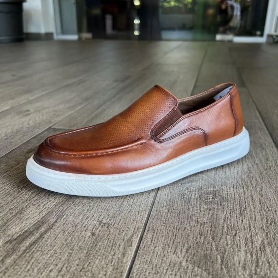 Мужские лоферы на белой подошве 41 размер | Зображення 1