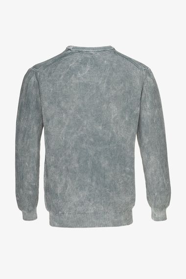 Джемпер однотонний чоловічий Kaptan 2222 L Сірий shop (2000990775672) | Зображення 8