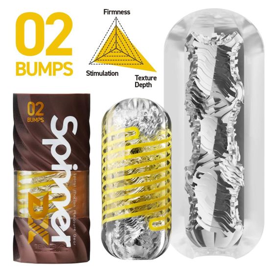 Мастурбатор Tenga Spinner DX 02 Bumps Sex Aura | Зображення 1