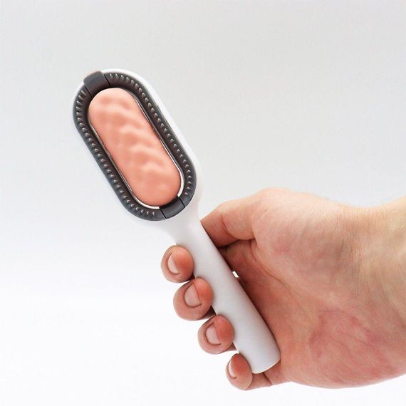 Щетка для сухого и влажного вычесывания домашних животных 4в1, LY-364, Цвет рандом / Расческа от шерсти собак | Зображення 9