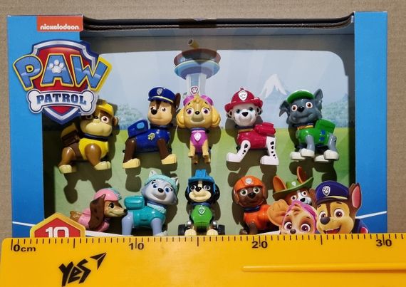 Подарунковий набір 10 фігурок Щенячий патруль Оригінал Paw Patrol 10th Anniversary All Paws On Deck | Зображення 5