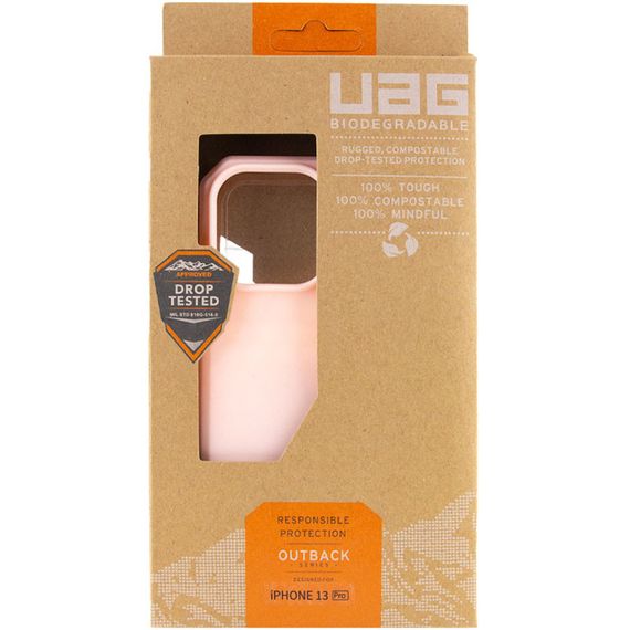 Чохол UAG OUTBACK BIO для Apple iPhone 13 Pro (6.1") Рожевий | Зображення 5