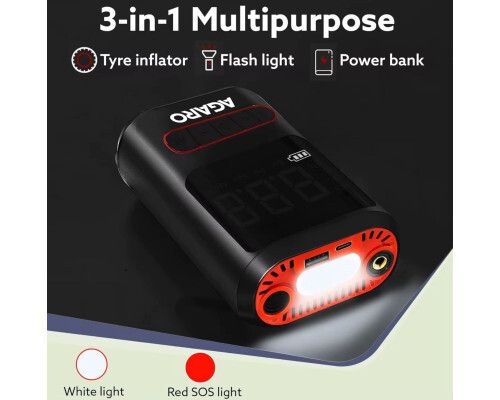 Компресор автомобільний портативний XPRO Car Air Pump CX-329 (45642-_922) | Зображення 2